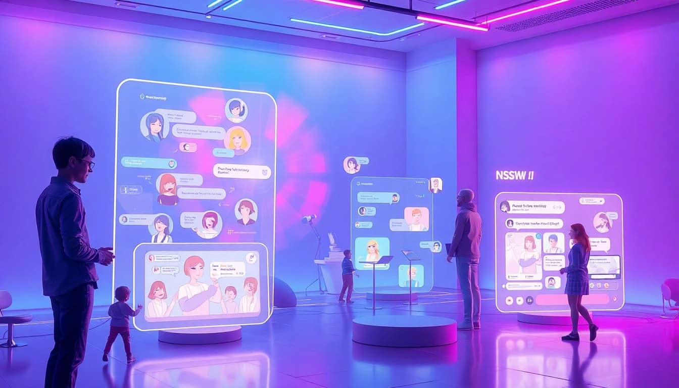 Explore the innovative world of ai nsfw, showcasing advanced digital interactions and immersive character engagement.