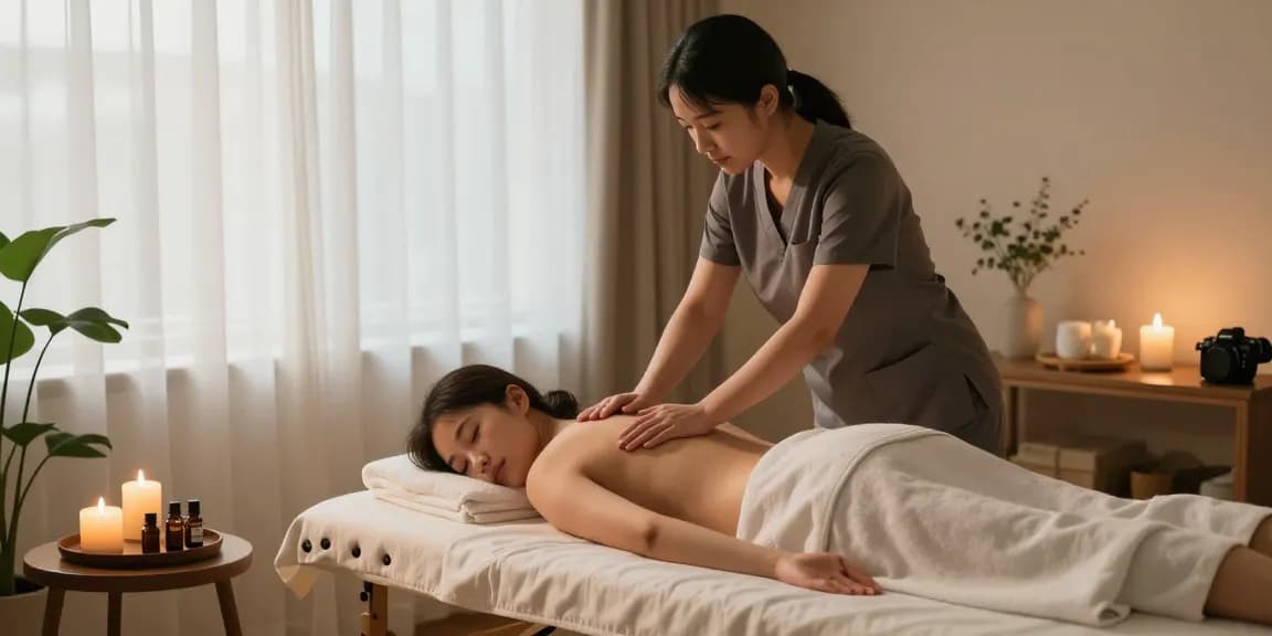 Experience professional 마포출장안마 in a tranquil home setting with soothing ambiance.