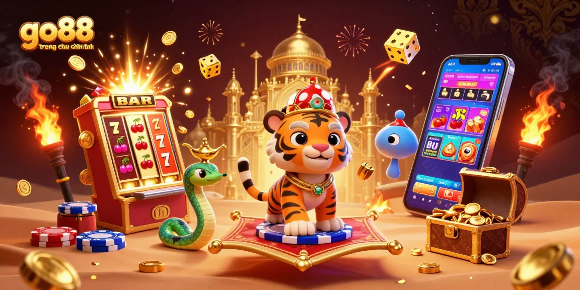 Experience the excitement with go88 trang chu chinh thuc, featuring a vibrant slot scene bursting with wins.