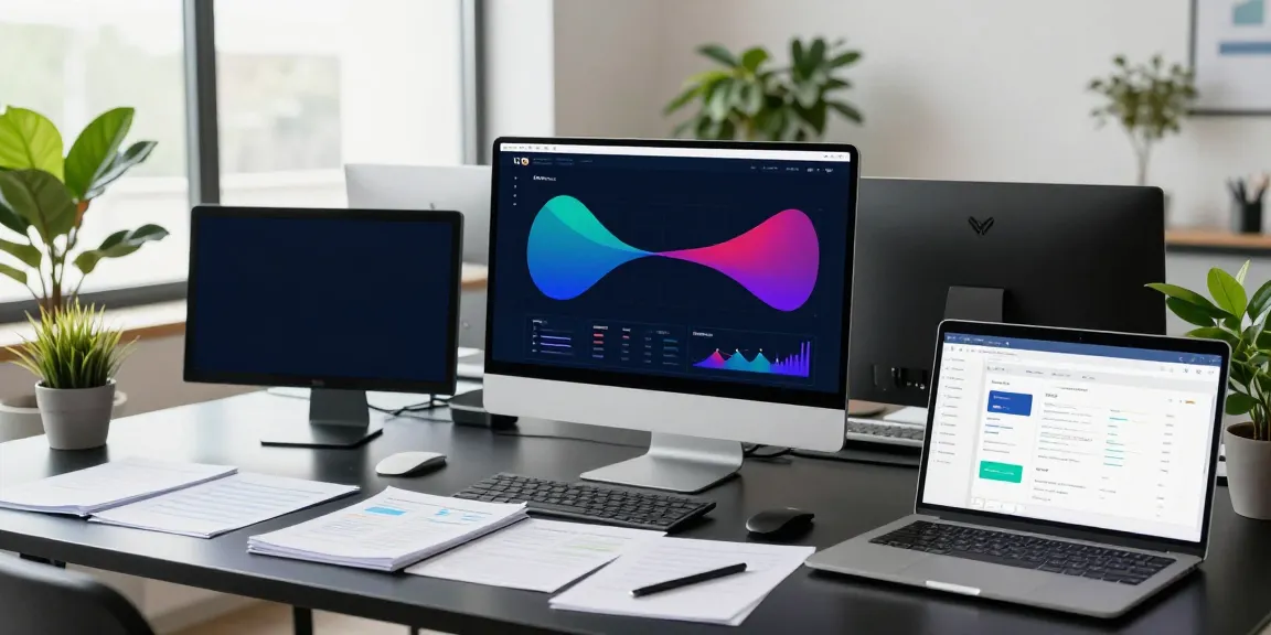Workspace with a professional analyzing instant indexing tools and website data.