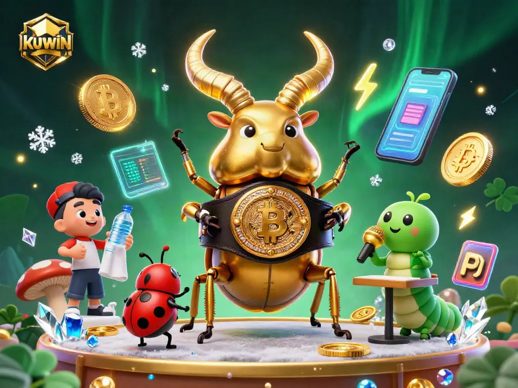 Engage with KUWIN's exciting games through this vibrant casino-themed illustration filled with dynamic characters and elements.