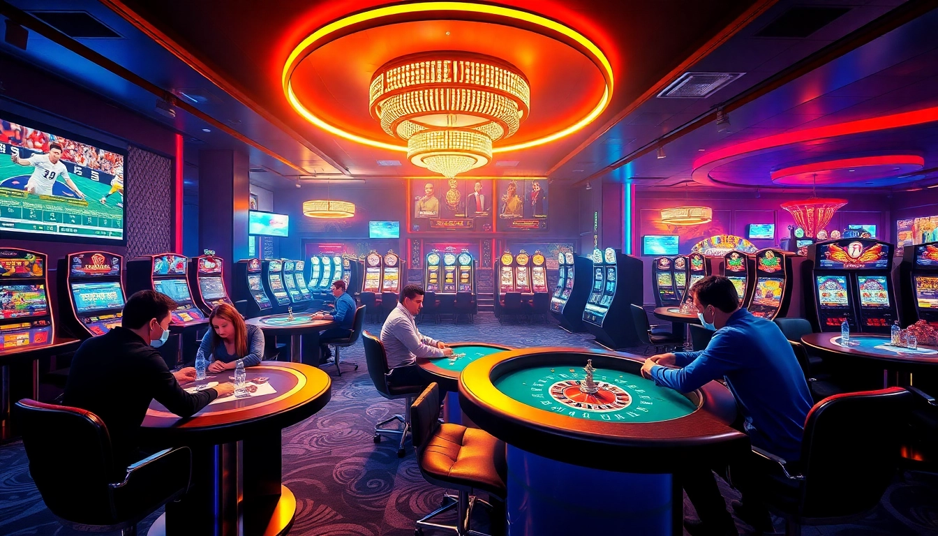 Experience the thrill of online gaming at bk860s.com with vibrant casino atmospheres and exciting gameplay.