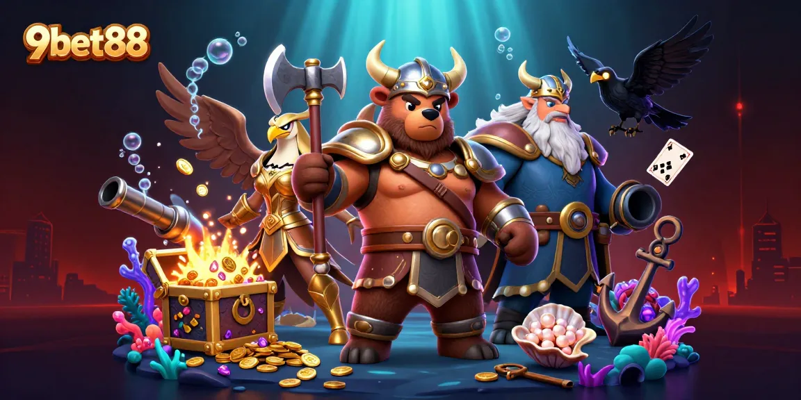 Experience the excitement of 9bet88 online gaming with immersive environments and vibrant character action.